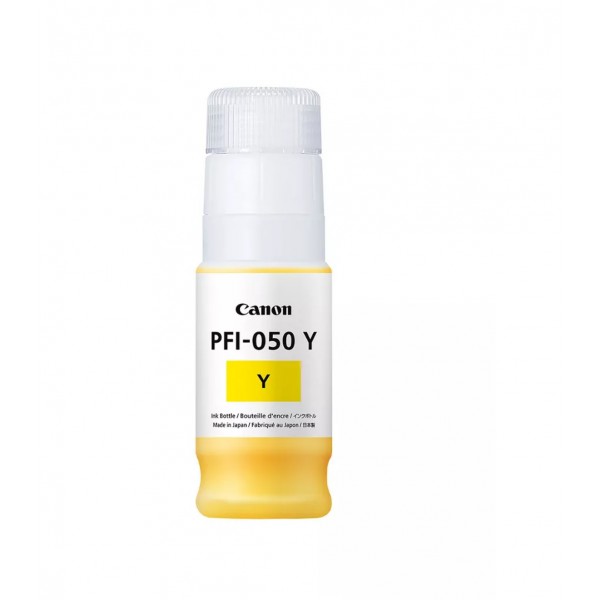 PFI-050Y Yellow ink bottle, Pigment 70 ml